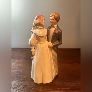 Vintage Hummel Goebel Bride and Groom Porcelain Figurine Germany #13 354 19
